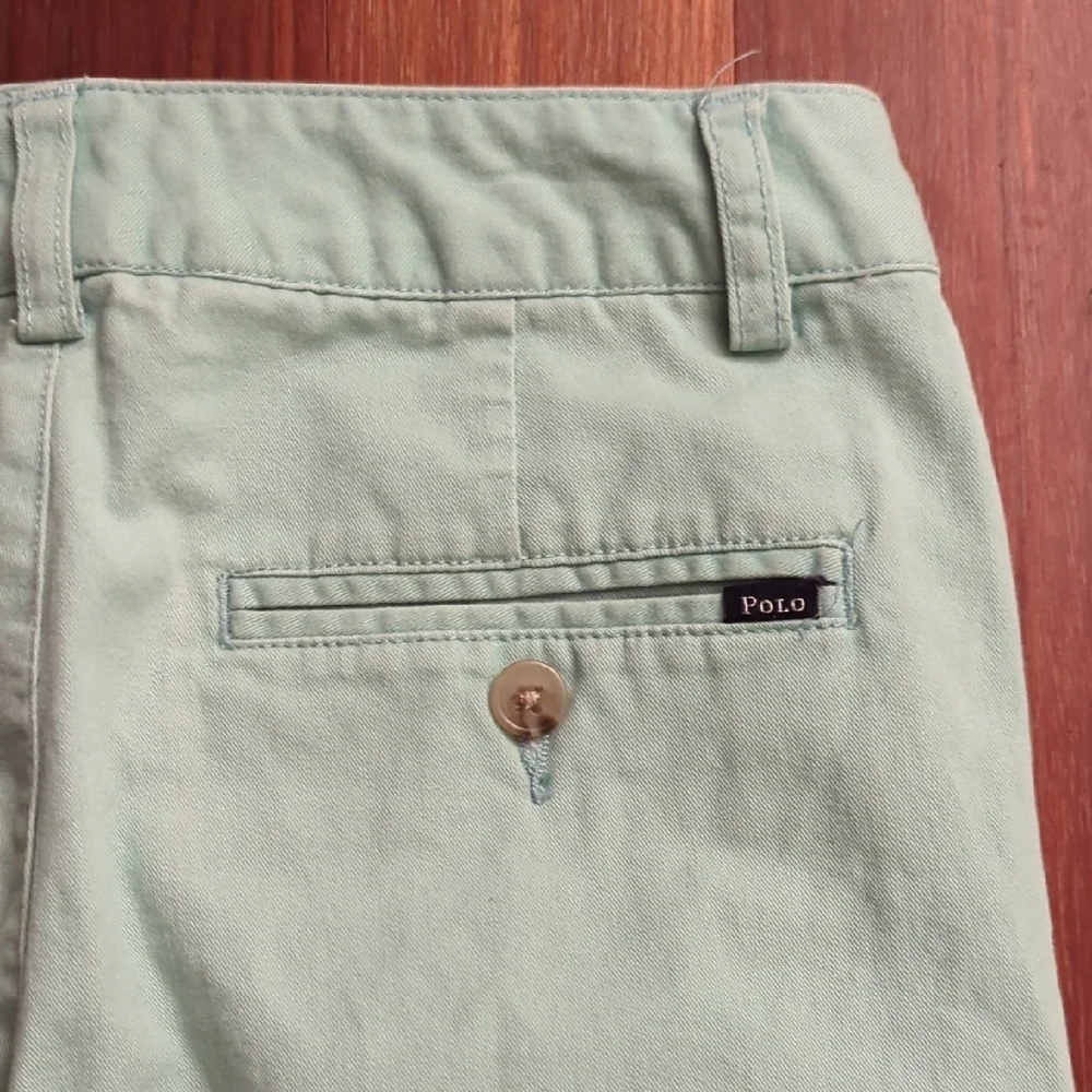 Polo Ralph Lauren Bedford Chino Boys Size 8 Mint Aqua Seafoam Preppy Casual